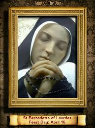 SAINT BERNADETTE SOUBIROUS The Visionary of Lourdes The eldest of 9  children of Francoise [a miller] and Louise Soubirous, Sister  Marie-Bernarde Soubirous, popularly known as Bernadette, was born at Nevers  in Lourdes,