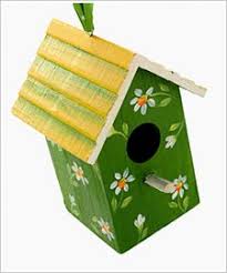 Craft Painting Daisy Wood Birdhouse Bird Houses Painted Decorative Bird Houses Wood Birdhouses