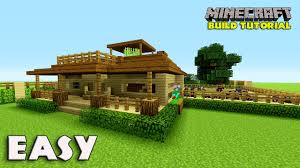 I probably use this farm house almost every time i need a farm, so you'll probably see it a lot in the backgrounds of other builds or projects. How To Make A Survival House In Minecraft Easy Farm House Tutorial Youtube