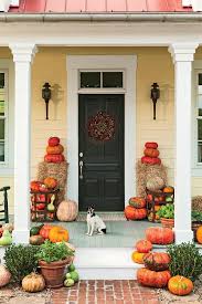 Pumpkin Ideas For Your Front Door Fall Decorations Porch Front Porch Decorating Fall Front Porch Decor