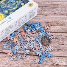 You can't go wrong with any choice in this puzzle group! Mini 1000 Pieces The Smallest Size Starry Night 3d Puzzle Difficult Famous Painting Thicker Paper Puzzle For Adult 42 5x 30cm Puzzles Aliexpress