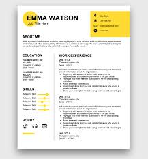 If you include a black and white photo on your resume, include your eye and hair color at the top of the page. Free Resume Templates For Microsoft Word Download Now