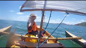 Eureka Canoe With Double Outriggers Small Trimarans Boat Building Boat Plans Boat Design