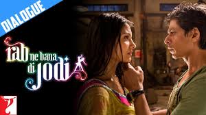 When she decides to enter a dance competition, surinder disguises himself, joins the class and tries to befriend her. Dialogue Bhaag Chaliye Mere Saath Rab Ne Bana Di Jodi Shah Rukh Khan Anushka Sharma Youtube
