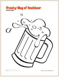 Free printable coloring pages for uppercase and lowercase letters for kids. Frosty Mug Of Rootbeer Free Coloring Page Http Whatisrootbeer Com Rootbeer Mug Coloring Page Php Free Coloring Pages Coloring Pages Root Beer
