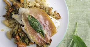 Saltimbocca Mit Kabeljau Und Pilznudeln Slow Carb Rezept Rezept Rezepte Kabeljau Nudel