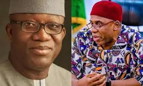ADC coalition: Fayemi faults Amaechi, says he remains in APC ADO-EKITI —  FORMER Governor of Ekiti State, Dr. Kayode Fayemi, yesterday, refuted the  claims making the rounds that he co-founded the African