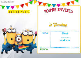 Updated Bunch Of Minion Birthday Party Invitations Ideas Free Downloadable Drevio Party Invite Template Minion Birthday Invitations 2nd Birthday Invitations