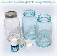 Maybe you would like to learn more about one of these? Diy Vintage Blue Mason Jars The Little Gsp