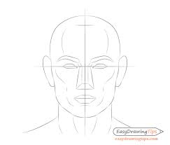 How To Draw A Male Face Step By Step Tutorial Easydrawingtips Base male , character ! how to draw a male face step by step