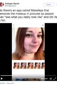 This makeup removal app is controversial for all the wrong reasons. Makeapp Creates Problematic Makeup Removing App Teen Vogue