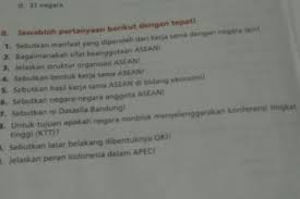 Jelaskan latar belakang pembentukan apec! Latar Belakang Dan Struktur Organisasi Asean