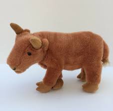 Key Import 17th Century Rare Breed Animal Plush Ox Cow Stuffed Animal Toy Lovey Keyimports Pet Toys Soft Toy Animals Soft Stuffed Animals