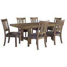 The rectangle dining table features a trestle style base, perfecting the rustic, farmhouse style. Kitchen Dining Room Sets Up To 55 Off Through 08 10