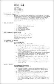 Financial assistants provide a complete finance service normally working within the financial assistant cv example. Free Entry Level Accounting Finance Resume Examples Resume Now