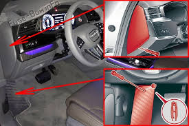 Découvrez l'intérieur du modèle a3 audi 40 tfsi progressiv s tronic de 2020, y compris les sièges disponibles, la capacité de chargement, l'espace aux jambes, les options, etc. Audi Q8 2019 2020 Sicherungen Belegung Sicherungskasten Bolidenforum