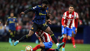 Joao felix hatte die rojiblancos früh in führung . Atletico Madrid Vs Manchester United Score Ratings Anthony Elanga Red Devils Rescue Champions League Draw Cbssports Com