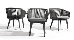 The ella collection from couture jardin features the sleek and light ella lounge chair. Diva Dining Chairs Outdoor Furniture Couture Jardin