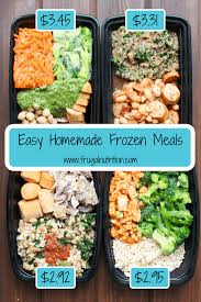 In fact, many microwavable dinners get the lowest ratings on the environmental working group's food scores database, which scores packaged. How To Make Homemade Frozen Meals