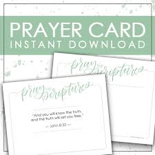 3 cards of 4 designs. Praying With God S Word Printable Scripture Prayer Cards Elizaddesign
