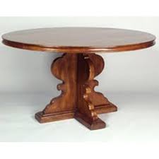 The focal point of any dining room, our solid oak dining tables are made of the highest quality natural oak. Round Dining Table With Crossed Legs At Rs 19500 Piece Wooden Furniture Id 4113070448