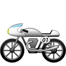 Racing Motorcycle Emoji Racing Motorcycles Motorcycle