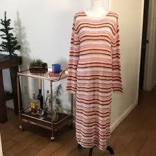Zara s midi thin knit jumper dress black v neck plunge smart career office flare. Zara Dresses Zara Knit Striped Sweater Dress Poshmark