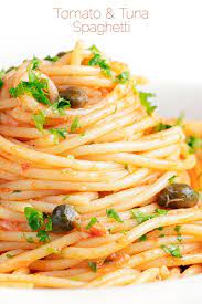 Tomato Tuna Pasta With Capers Recipe Quick Pasta Recipes Tuna Pasta Recipe Best Pasta Recipes