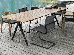 Outdoor dining sets for stylish outdoors and durability to last for years. Gloster Split Teak Outdoor Dining Table By Henrik Pedersen Chaplins