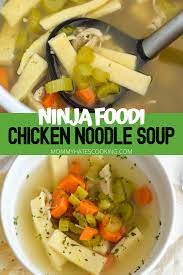 Ninja Foodi Chicken Noodle Soup Gluten Free Recipe Easy Dinner Recipes Chicken Noodle Recipes