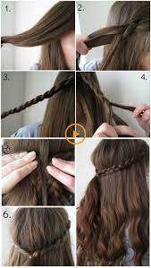 Coiffure Tresse Rapide Et Facile Coiffure Facile Coiffure Tresse Facile Coiffure Tresse