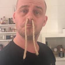 You have the option of having a side part or a middle part. Seriously Weird Nose Hair Extension Trend Is As Digusting As It Is Pointless Page 6 Viral Inspiral