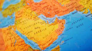 Mapa De La Peninsula Arabiga Mapas Del Mundo Mapas Anillos De Oro Para Hombre