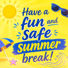 Enjoy, rest up, and take care of YOU!! 💛💙 See everyone in August! ☀️📚