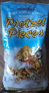 What S Good At Trader Joe S Trader Joe S Honey Mustard Onion Seasoned Pretzel Pieces