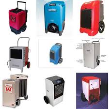 commercial and industrial dehumidifier comparison chart