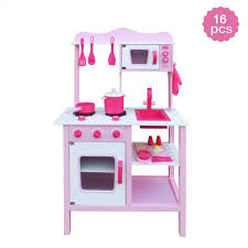 play kitchen set, kids wood kitchen toy