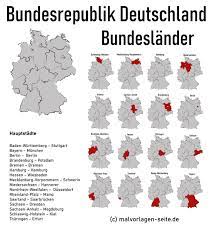 September 1990 in kraft getretene einigungsvertrag. Wie Heissen Die 16 Bundeslander Von Deutschland Und Die Hauptstadte