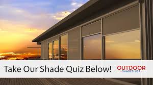 Check spelling or type a new query. Outdoor Shades Usa Diy Solar Shades Zip Shades Privacy Shades Motorized Shades Cable Guide Shades Blackout Shades Manual Crank Shades