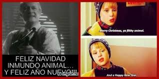 Feliz Navidad Inmundo Animal Y Feliz Ano Nuevo Merry Christmas Feliz Happy