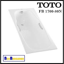 Berat yg tertera hanya untuk kiriman via. Bathtub Toto Fb 1700 80n Bak Mandi Shopee Indonesia