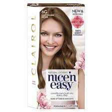 Symptoms of hair dye allergies. Clairol Nice N Easy Permanent Hair Color 6g Light Golden Brown