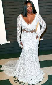 Image result for Serena Williams’Stunning wedding Dress
