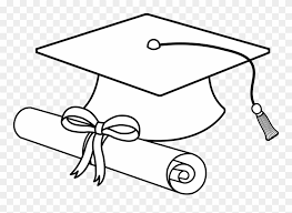 Massive selection of sizes & colors in stock Flying Graduation Caps Clip Art Cap Line Diploma And Cap Drawing Png Download 16233 Pinclipart