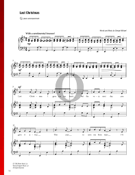 Bilder finden, die zum begriff klaviertastatur passen. Last Christmas Noten Klavier Gesang Pdf Download Streamen Oktav