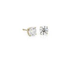 Check spelling or type a new query. Diamond Stud Earrings In 14k Yellow Gold 2 Ct Tw Blue Nile