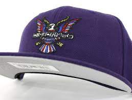 The Diplomats Aka Dipset Aka Has Collaborated With New Era To Produced Another Diplomats 59fifty Fitted Hat There Are Two Fitted Hats Solid Purple Purple Grey