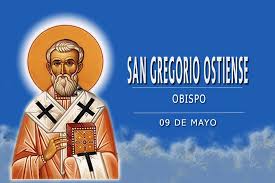 Resultado de imagen de IMAGENES DE SAN GREGORIO OSTIENSE