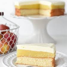 Apfel Biskuit Kuchen Mit Sahnecreme Rezept Rezept Kuchen Und Torten Kuchen Rezepte Einfach Sahnecreme
