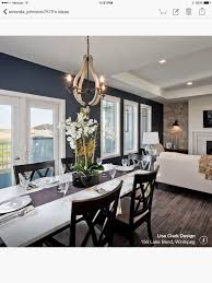 Depending on the furniture arrangement in your living and dining are, (the way you use the first wall you see when you enter in the living room select as a accent wall. Navy Blue Accent Wall Dining Room Novocom Top